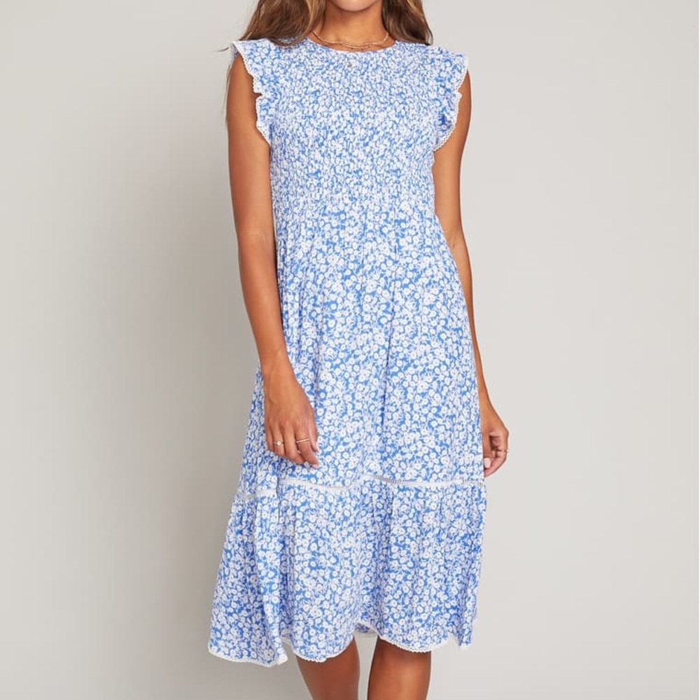 Lost + Wander Pick Me Midi Dress